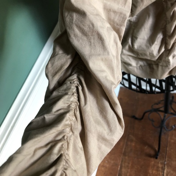 Khaki stretch  jacket - Picture 2 of 3